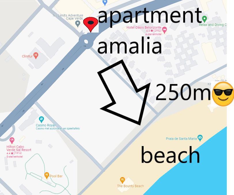 Appartement Sal Santa Maria Esterno foto